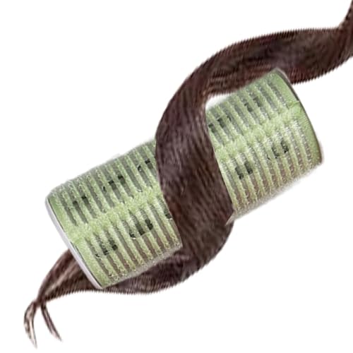 Rodillo de pelo eléctrico, rulos calientes de cerámica de calor instantáneo USB para mujeres, adultos y amigos rulos calientes portátiles, simple calentado por batería portátil,