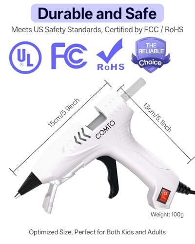 COMTO 20W Mini Glue Gun Kit