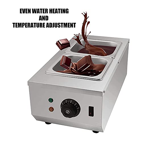 Máquina eléctrica para fundir y templar chocolate doble miniatura 2