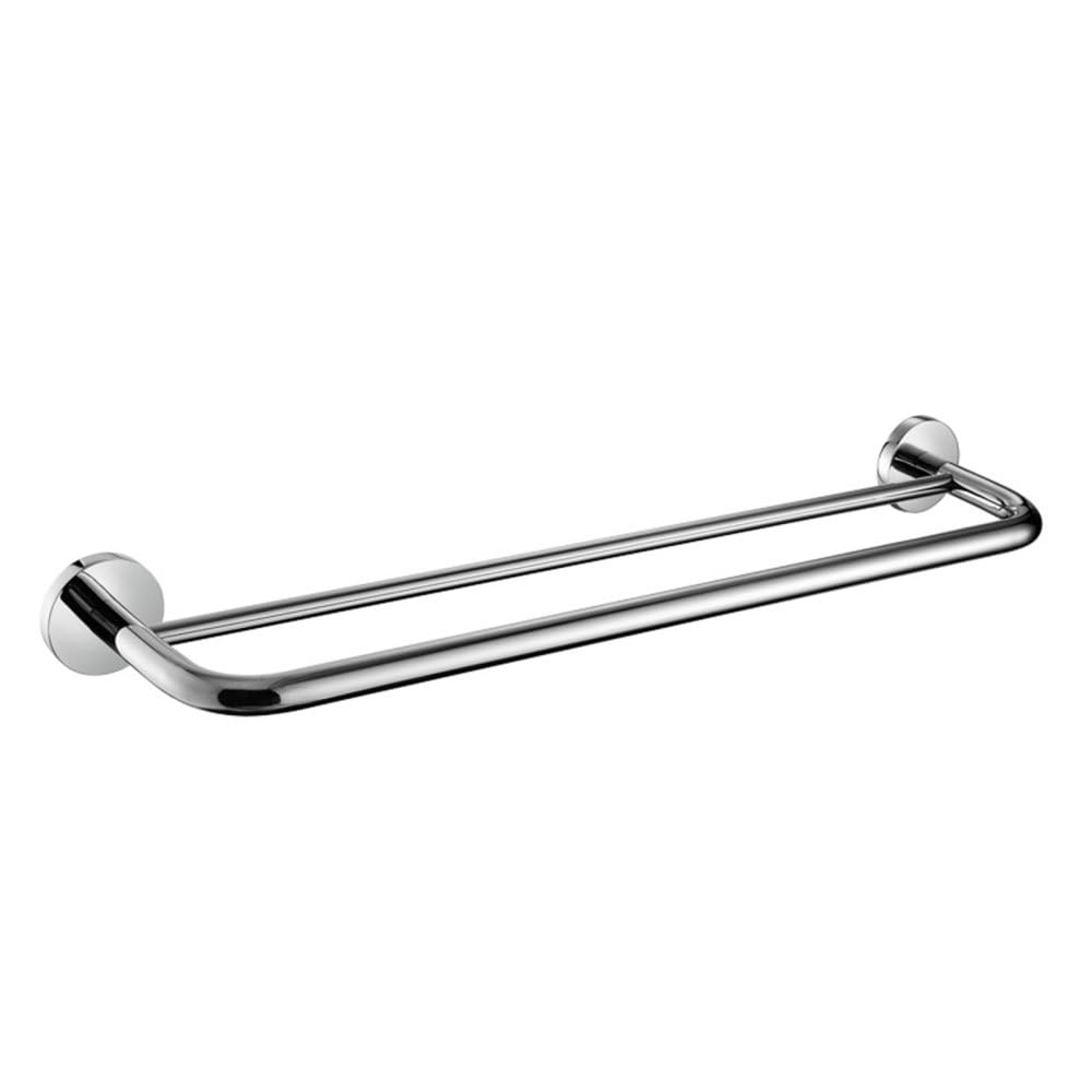 Porte-papier de soie et set d'accessoires de salle de bain miroir chrome