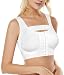 BRABIC Women's Front Closure Bra Post-Surgery Posture Corrector Shaper Tops with Breast Support Band
