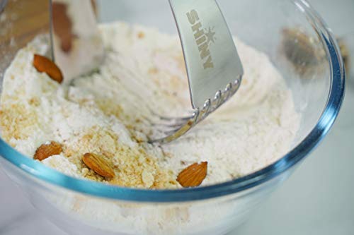 <P>Shiny Top Quality Pastry Blender – Heavy Duty Dough/Pastry Blender With 5 Sturdy Blades And Ergonomic Grip, Food Grade Stainless Steel And Dish Washer Safe. (Large Size)</P> #TOP4