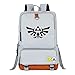 The Legend of Zelda Game Zelda - Zaino per laptop per scuola superiore, per studenti universitari, bianco