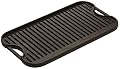 Lodge LPGI3 Cast Iron Reversible Grill/Griddle, 20-inch x 10.44-inch, Black
