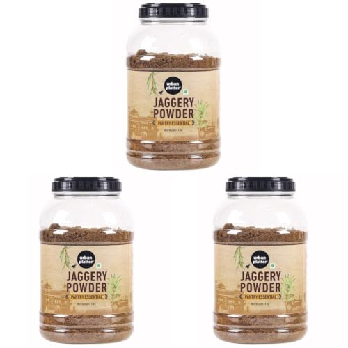 Image of Urban Platter Jaggery Powder, 3kg [Pure, Natural & Chemical Free] (Pack of 3)