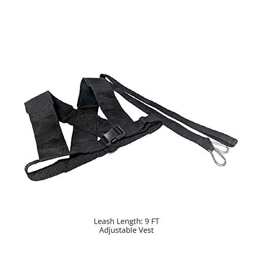 Titan Fitness Power Speed Sled With Deluxe Harness, Rated 150 Lb, Push, Pull, Or Drag Sled For Speed Training And Agility #TOP2