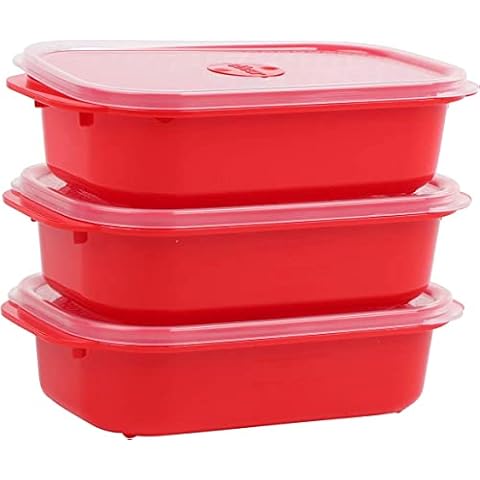 Décor Microwave Food Containers Set - 3 Pack Cover