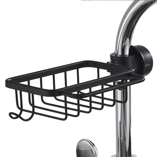 Yuliao Soporte De Esponja Para Grifo, Estante De Almacenamiento De Grifo, Organizador De Fregadero De Cocina, Titular De La Esponja, Porta Esponja Para Cocina, Para Grifos Y Barras De Ducha
