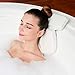 Produktbild Badekissen für die Badewanne | Badewannenkissen mit Saugnäpfen, rutschfest, stützt Nacken, Rücken, Schultern, Kopf | Wasserdichte Wannenkissen für Jacuzzi, Whirlpool, Hot Tub, Badewanne und Spa