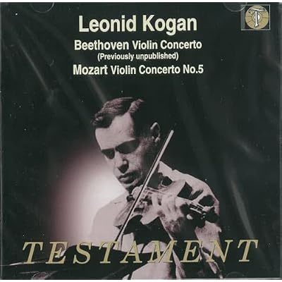 Leonid Kogan Plays Violin Concerto/Violin Concerto No. 5