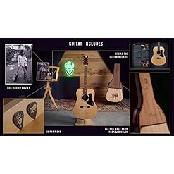 Guild A-20 Bob Marley Natuaral Satin Guitare - Les Beatles, Paul McCartney, John Lennon, RIngo Starr, George Harrison Guild A-20 Bob Marley Natuaral Satin Guitare – Image 3