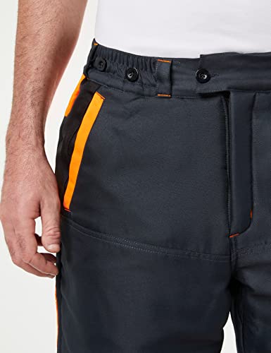 Foto von Solidur AUPA3A - Authentic Typ A Klasse 3Kettensägenhose - Außergewöhnlicher Komfort und Schutz - Sicheres und funktionelles Design - Größe L - Grau