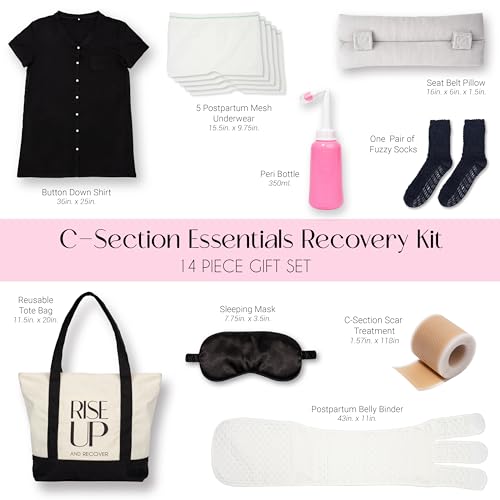 image for Sweet Jojo Designs C Section Recovery Postpartum Essentials Kit Pregna
