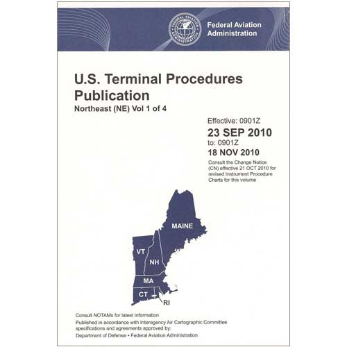 FAA IFR Terminal Procedures Bound Northeast (NE-1) Vol 1 of 4 (Always Current Edition)