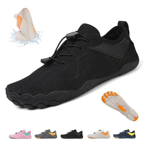 Glyde-Haven Barefoot Shoes for Women Men, Glydefootwear Wide Toe Non-Slip Barefoot Shoes, All Day Comfort Breathable Soft Lightweight Water Shoe