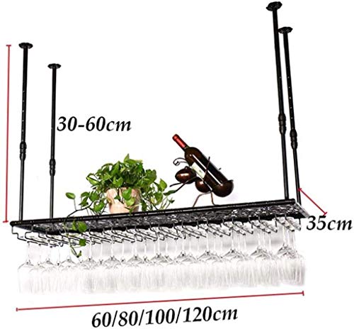 Support de bouteille de vin suspendu pour optimiser les petites cuisines