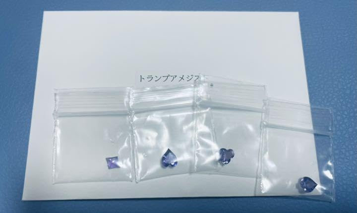 Amazon.co.jp: ルース：アメジスト（トランプカット） : ファッション