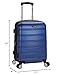 Rockland Melbourne Hardside Expandable Luggage with Spinner Wheels, Blue, 2 Piece (20/28)