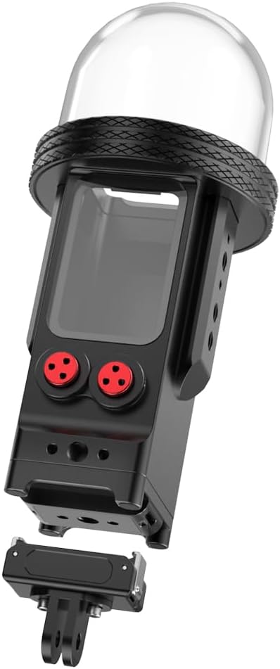 BGNing 80M Pocket 3 Multi-Purpose Aluminum Deep Sea Waterproof Case, Quick Release Magnetic Attachment, Compatible with Osmo Pocket 3 (Type 3)