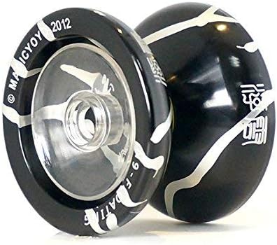 Stylezit Magic Yoyo N9 Floating Cloud Aluminium Toy for Kids - Black