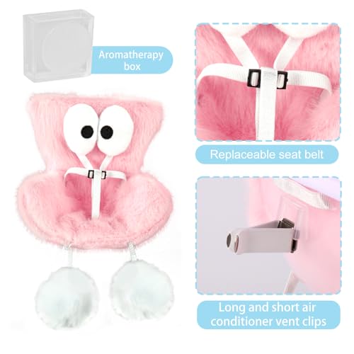 Siège auto poupée Lyreh avec coussin en peluche doux pour aération