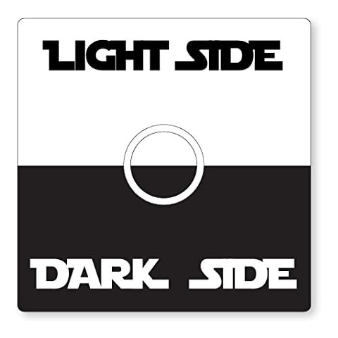 Light Side Dark Side Switch Stickers for Decor Cover