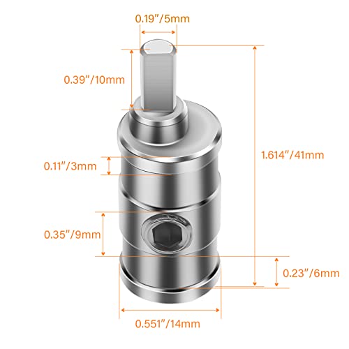 Recoil Wr04 Amplifier Power/Ground Input Wire Gauge Reducer Brass 1/0 Gauge To 4 Gauge With Red/Black Silicon Covers, Marine-Grade Satin Chrome Finish, Pair #TOP6