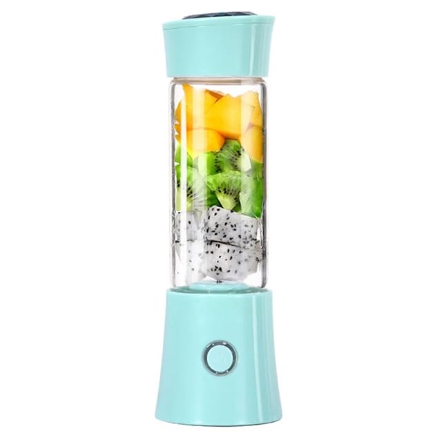Mini Blender Juicer Portable Smoothie Maker Juicer Blenders with 6 Blades Personal Blender USB Rechargeable for Fruit Vegetable