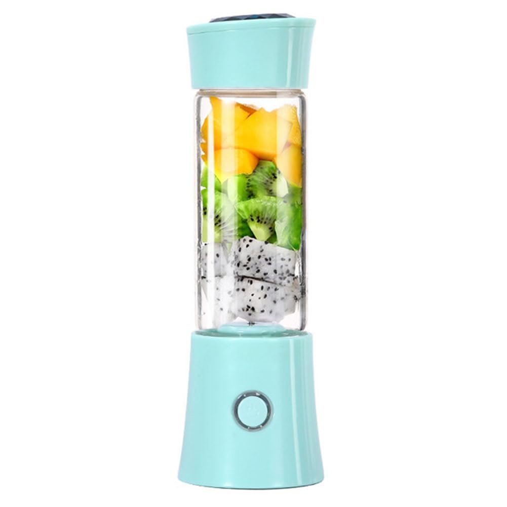 Mini Blender Juicer Portable Smoothie Maker Juicer Blenders with 6 Blades Personal Blender USB Rechargeable for Fruit Vegetable