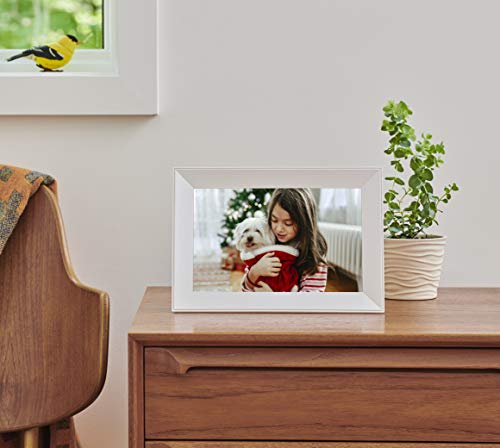 Aura Carver Smart Digital Picture Frame 10.1 Inch HD WiFi Cloud Digital Frame Free Unlimited Storage Easy Setup to Send Photos Remotely Via App More Secure Than Email - Thumbnail 4