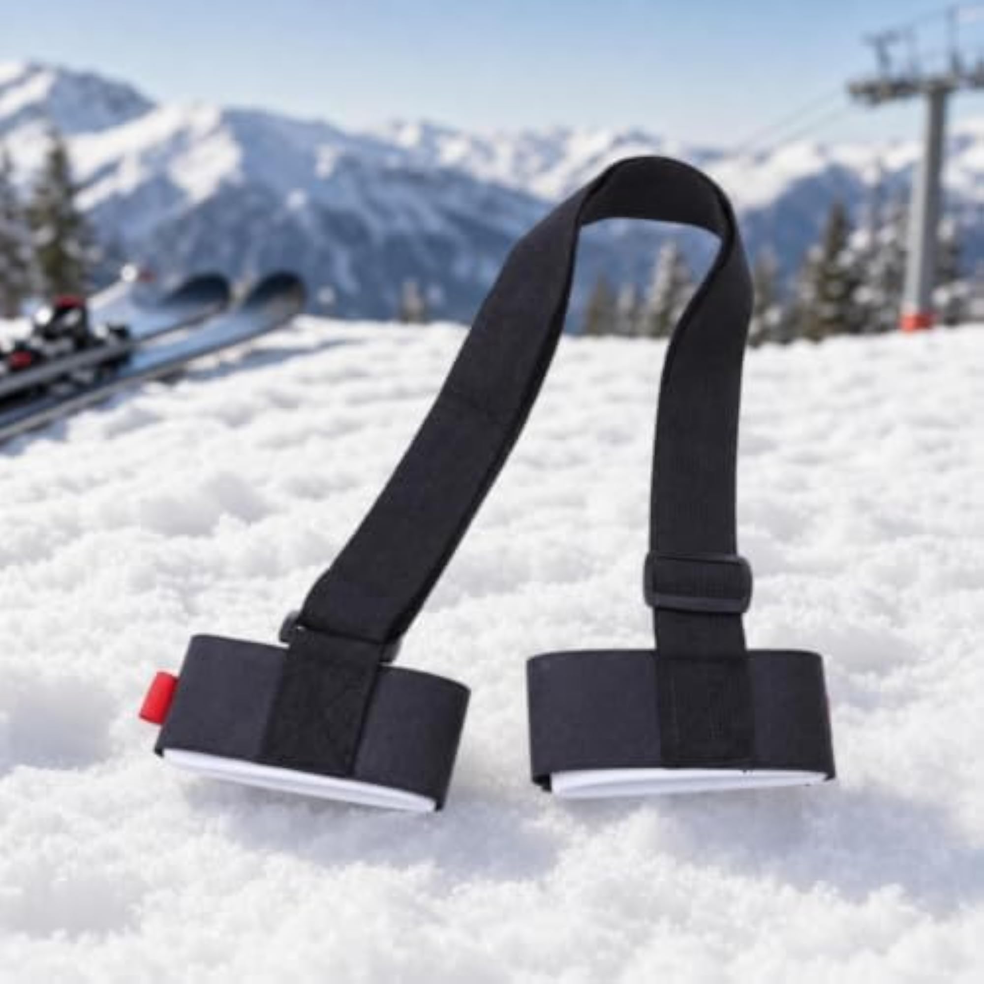 Adjustable Ski Carrying Strap, Padded for Comfort