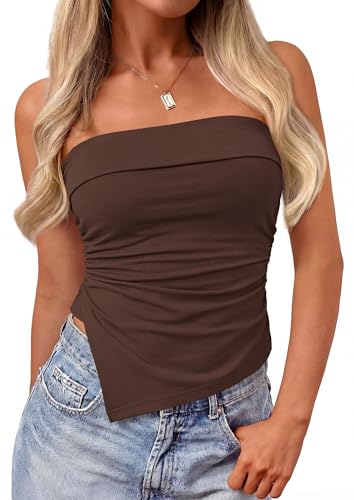 PRETTYGARDEN Going Out Tube Tops for Women Trendy...