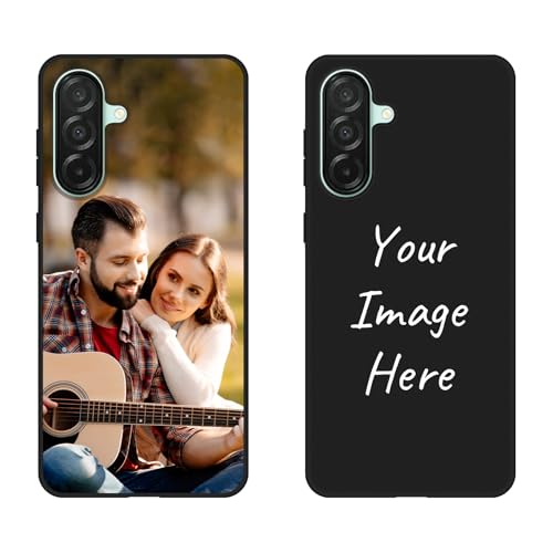 Cover Personalizzata con Foto per Samsung Galaxy A26 Custodia Personalizzabile con Immagini Collage Disegni Testo Nome Protezione in TPU Morbido, Idea Regalo per Compleanno Anniversario