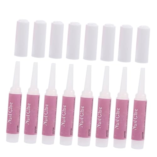 SHERCHPRY 20Piezas Acrílicas Adhesivo Para Manicura Herramienta Para Salones y Personal