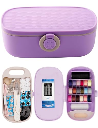 FKOG Sewing Kit, 135 Pcs Family Sewing Project Kit Travel