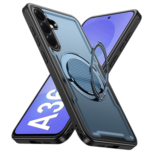 Coque Samsung Galaxy A36 magnétique à anneau idéale pour regarder vos vidéos en voyage