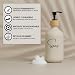 Imagen de Set Dispensador De Jabón Y Crema para Manos Recargable Plástico Reutilizable Diseño Minimalista Elegante para Baño Botellas Dosificadoras Decorativas Color Vainilla Pack Higiene Organización Lavabo