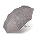 Produktbild Pierre Cardin Regenschirm Taschenschirm Auf-Zu Automatik Easymatic Gouttelette Tröpfchen grau