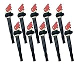 Réduit le ralentissement et le calage du moteur: une bobine défectueuse peut provoquer une accélération irrégulière ou un ralenti irrégulier. Cette bobine d'allumage permet de rétablir une puissance régulière et de réduire le calage, pour une conduite plus fiable et plus confortable.