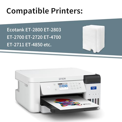GUBFFON Substituição de esponja de tanque de tinta residual para Epson Ecotank ET-2800 ET-2803 ET-27