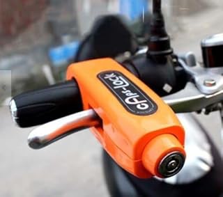 Safety Lock for Motorcycle Bicycle Motorcycle Handlebar Stainless Steel Multi Color