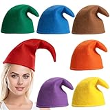 [Accessoire Idéal]---Ces Chapeaux de Nain sont les compléments parfaits pour les fêtes costumées, le carnaval, les fêtes de Noël, les événements cosplay, Halloween ou les productions théâtrales. Accessoires polyvalents pour acteurs, danseurs et cosplayeurs, ils créent une ambiance joyeuse et rendent chaque performance mémorable !