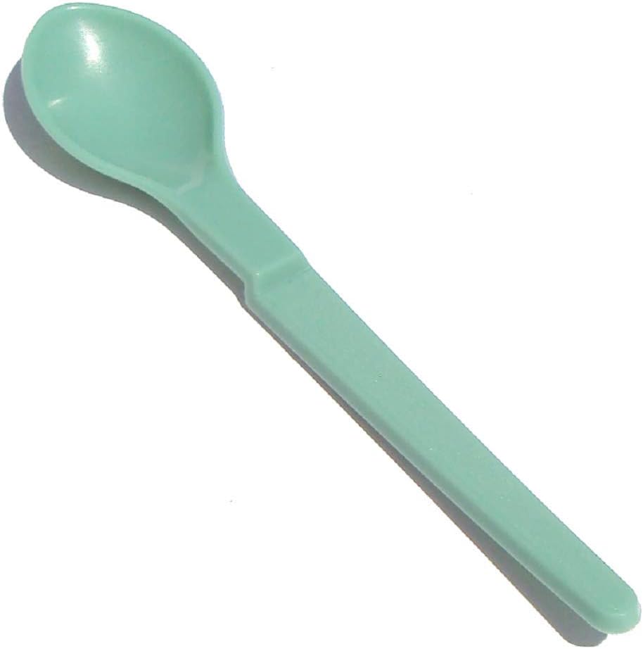 Vintage Tupperware Hang On Spoon in Sea Foam Green