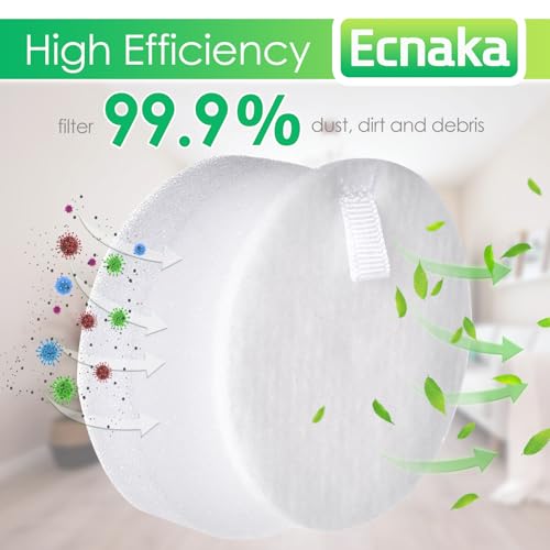 6 Pack LVAC-200 Pre-Motor Vacuum Filters Replacements Compatible with Levoit LVAC-200 Cordless Stick Vacuum Cleaner,Part to # LSV-V201-WUS