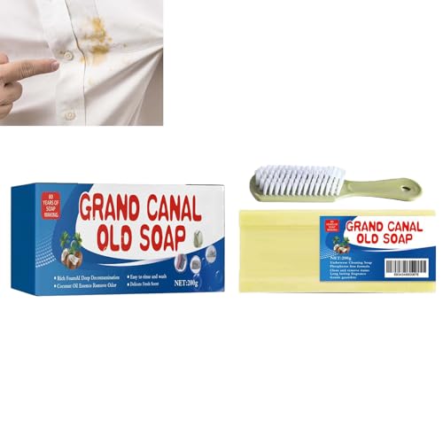 KOAHDE Quitamanchas de jabón de limpieza,Jabón Limpiar Ropa Interior,Jabon Pastilla,Jabon Natural,Natural Jabón Limpio,Jabones De Lavandería For Ropa Zapatos,Jabón para Lavar Manchas Quitar Manchas
