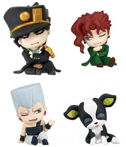 タカラトミーアーツ 肩ズンFig. ジョジョの奇妙な冒険 スターダストクルセイダース × 全4種セット フルコンプ ガチャガチャ カプセルトイ