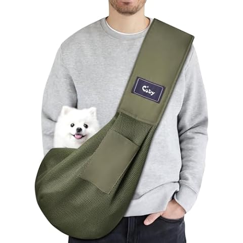 CUBY Dog and Cat Sling Carrier Bag Cover