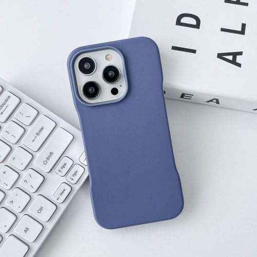 Étui en cuir sans cadre pour iPhone 14 Pro Max et 13 lavande