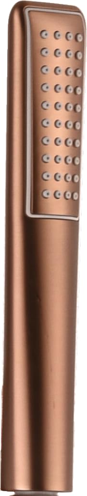 IMEX - Pommeau de Douche Haute Pression Or Rose | Pommeau de Douche Anti-Calcaire Effet Pluie | Pièce de Rechange Originale IMEX | Poignée Ergonomique avec Bouton-Poussoir 1 Position