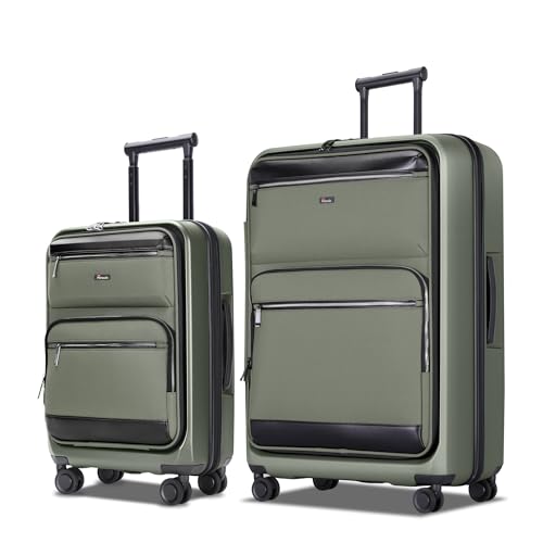 Pirtecin 2-Piece Hybrid Luggage Set